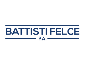 Battisti Felce, P.A. logo design by kunejo