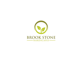 Brook Stone Hardscapes logo design by logobat