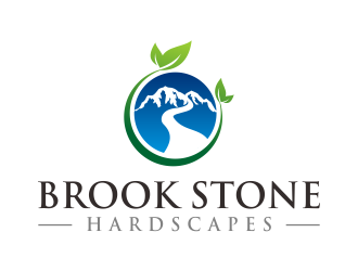 Brook Stone Hardscapes logo design by done