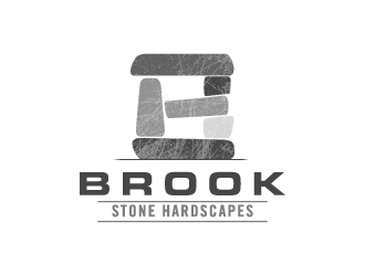 Brook Stone Hardscapes logo design by torresace