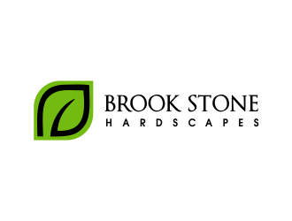 Brook Stone Hardscapes logo design by JessicaLopes