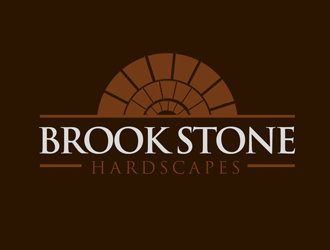 Brook Stone Hardscapes logo design by kunejo