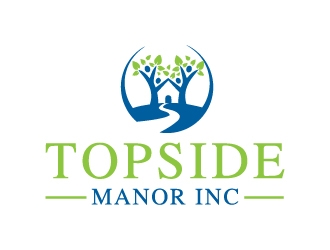Topside Manor Inc logo design by createdesigns