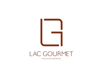 LAC GOURMET logo design by yunda