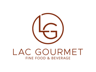 LAC GOURMET logo design by lexipej
