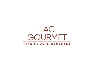 LAC GOURMET logo design by Erasedink
