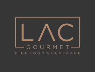 LAC GOURMET logo design by alby