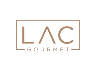 LAC GOURMET logo design by alby