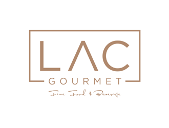 LAC GOURMET logo design by alby