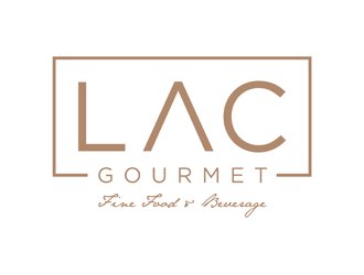 LAC GOURMET logo design by alby