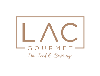 LAC GOURMET logo design by alby