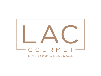 LAC GOURMET logo design by alby