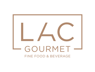 LAC GOURMET logo design by alby