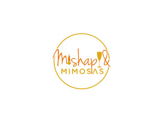 Mishap & Mimosas  logo design by bricton