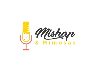 Mishap & Mimosas  logo design by wongndeso