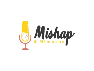 Mishap & Mimosas  logo design by wongndeso