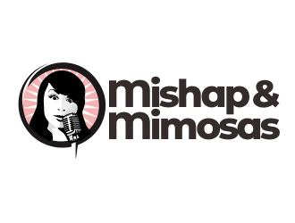 Mishap & Mimosas  logo design by YONK