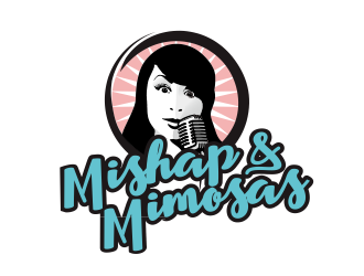 Mishap & Mimosas  logo design by YONK