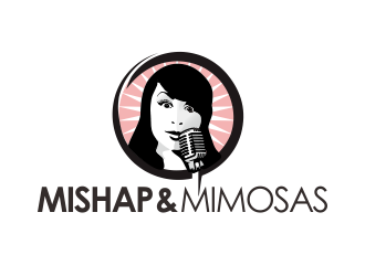 Mishap & Mimosas  logo design by YONK