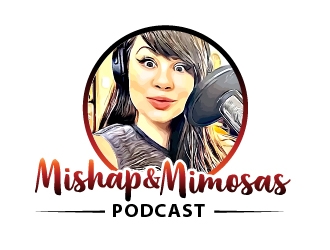 Mishap & Mimosas  logo design by ZQDesigns