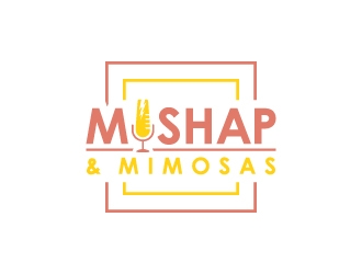 Mishap & Mimosas  logo design by wongndeso