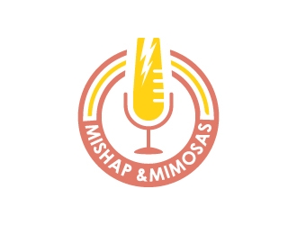 Mishap & Mimosas  logo design by wongndeso