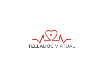 Virtual Telladoc logo design by logobat