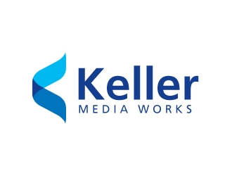 Keller Media Works logo design by biaggong