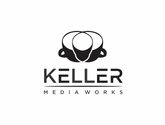 Keller Media Works logo design by santrie