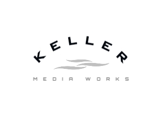 Keller Media Works logo design by Rexx