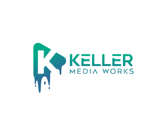 Keller Media Works logo design by schiena