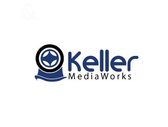 Keller Media Works logo design by Webphixo