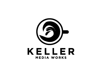 Keller Media Works logo design by Erasedink