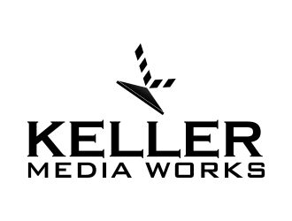 Keller Media Works logo design by naldart