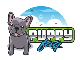Puppy FAQ logo design by DreamLogoDesign