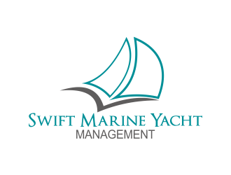 Swift Marine Yacht Management logo design by kanal