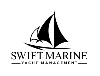 Swift Marine Yacht Management logo design by nexgen