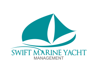 Swift Marine Yacht Management logo design by kanal