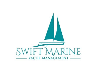 Swift Marine Yacht Management logo design by uttam