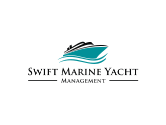 Swift Marine Yacht Management logo design by mbamboex