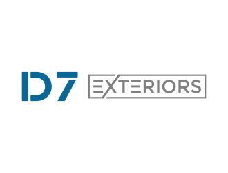 D7 Exteriors logo design by savana