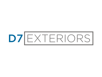 D7 Exteriors logo design by rief