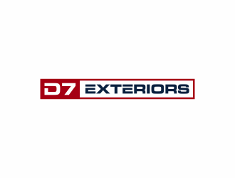 D7 Exteriors logo design by ammad