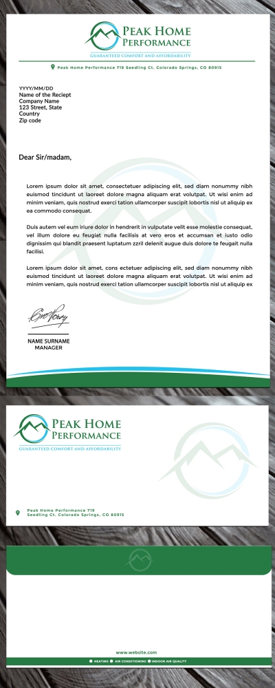 Mountain States Home Performance logo design by MastersDesigns