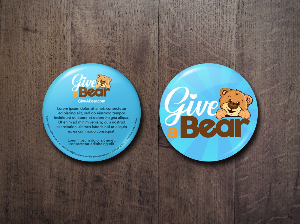 Give A Bear logo design by KHAI