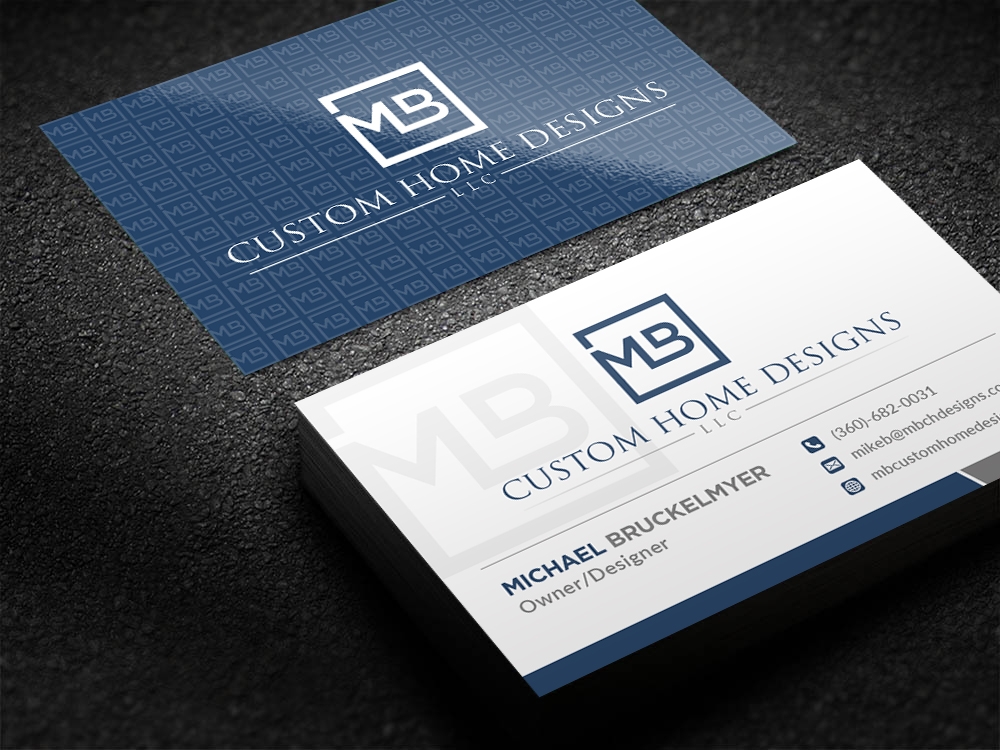 MB Custom Home Designs LLC logo design by mattlyn