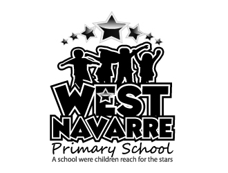 West Navarre Primary School logo design by samuraiXcreations