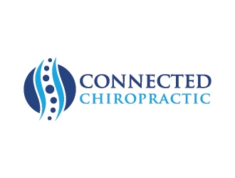 Connected Chiropractic logo design by Fear