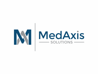 MedAxis Solutions logo design by mutafailan
