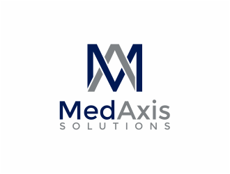 MedAxis Solutions logo design by mutafailan